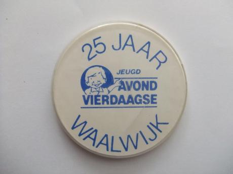 Jeugdavondvierdaagse Waalwijk 25 jaar